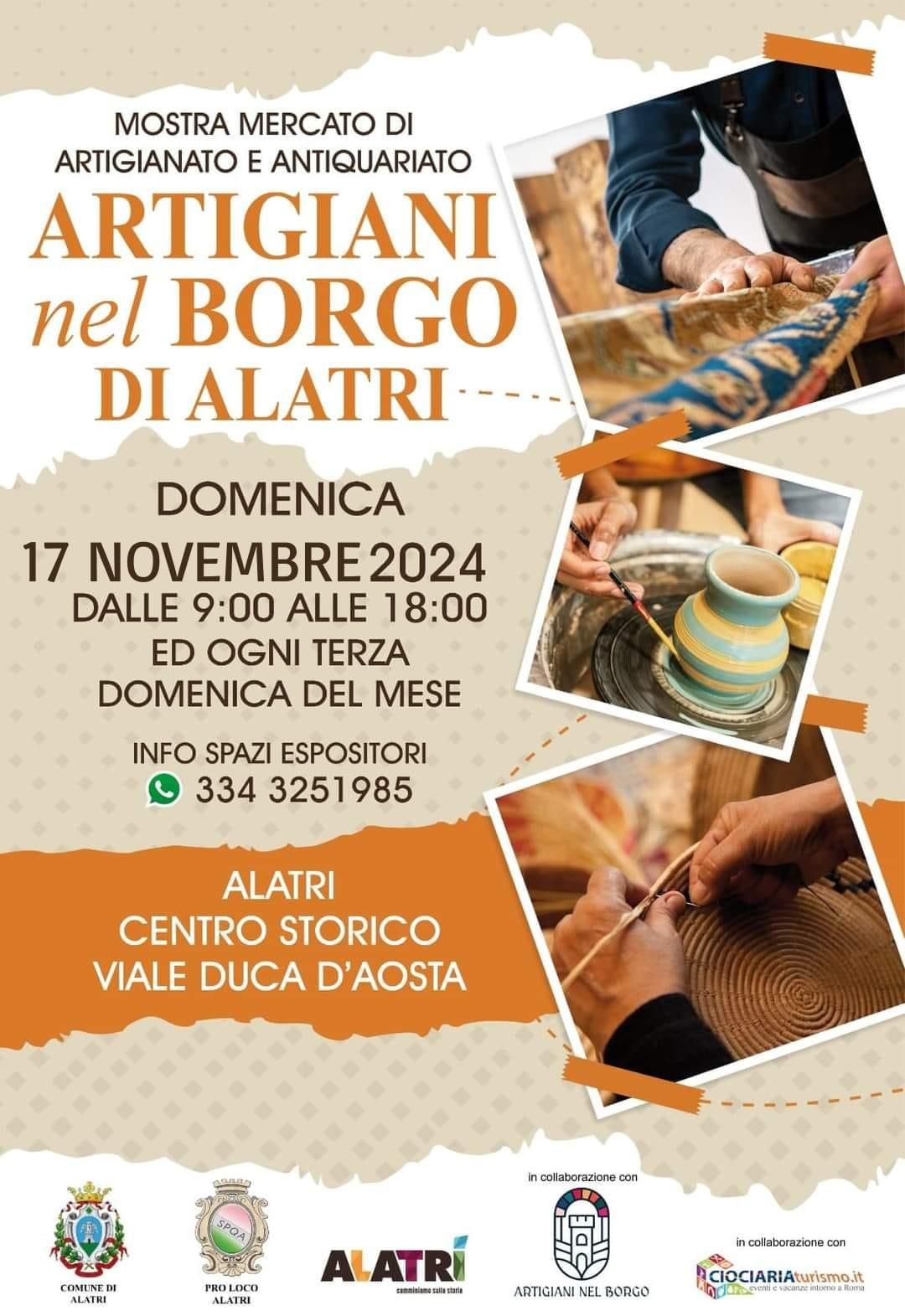 Artigiani nel Borgo di Alatri 